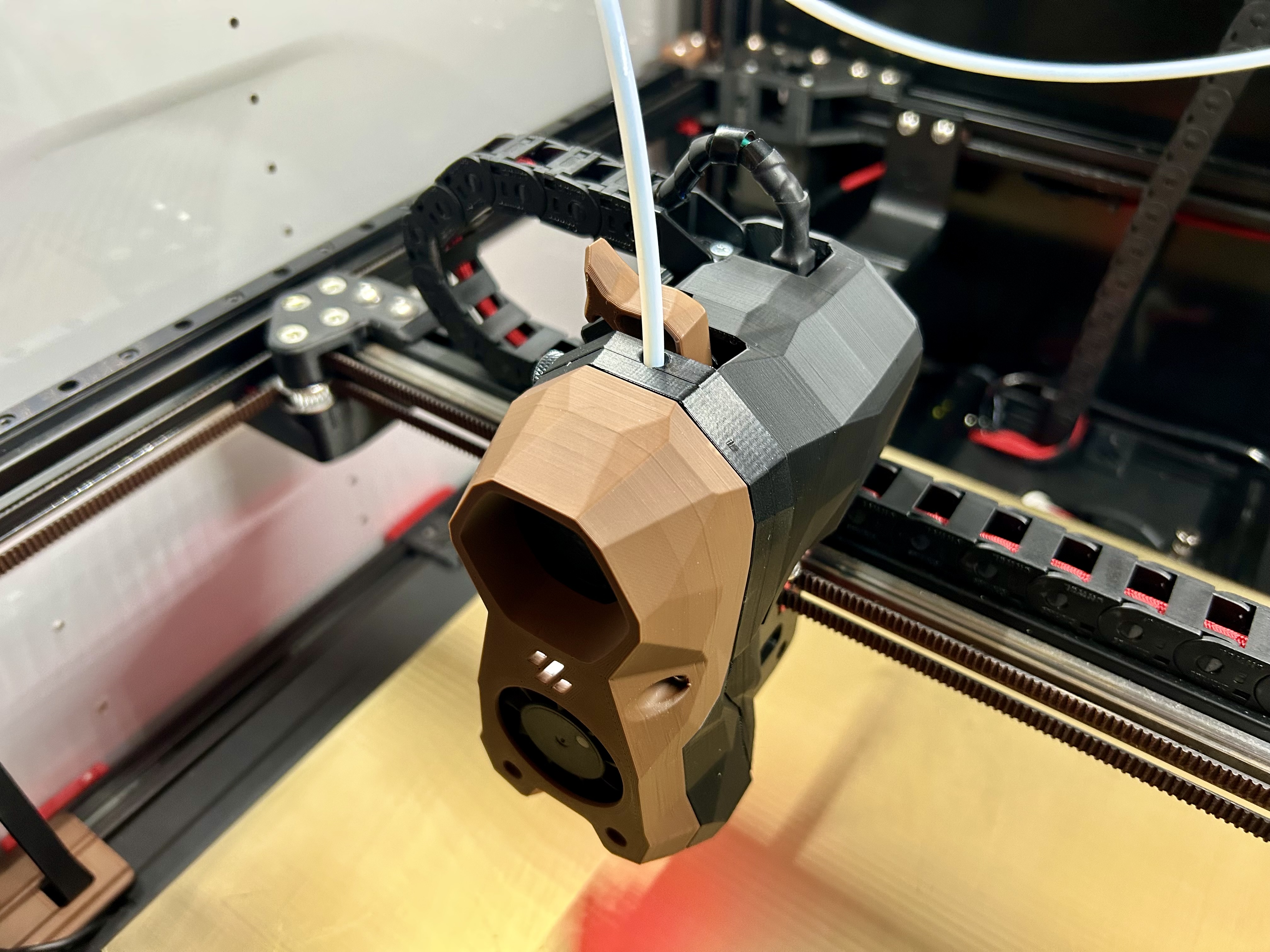 Voron Stealthburner with CW2 - Door and mount for BTT EBB36