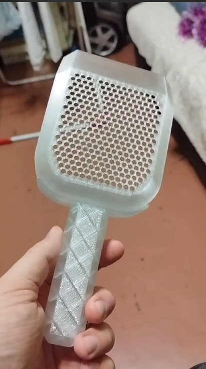 Fine litter scoop