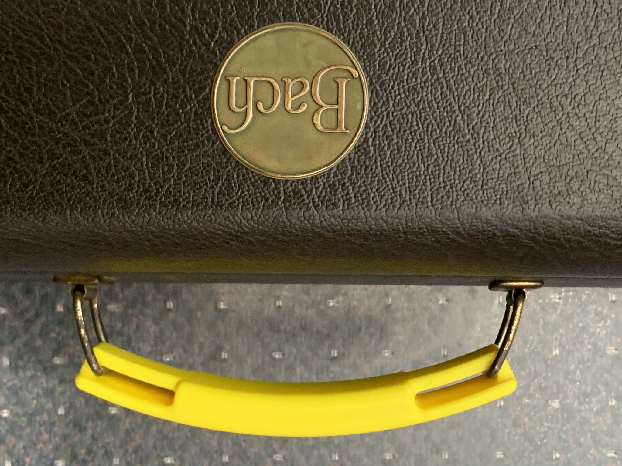 Bach Trumpet Case Handle by Teraflop Download free STL model