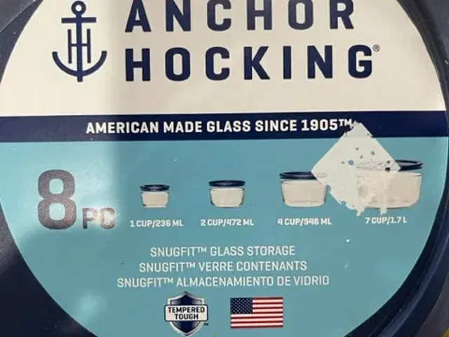 Replacement Snugfit Lids for Anchor Hocking 8 piece glassware set