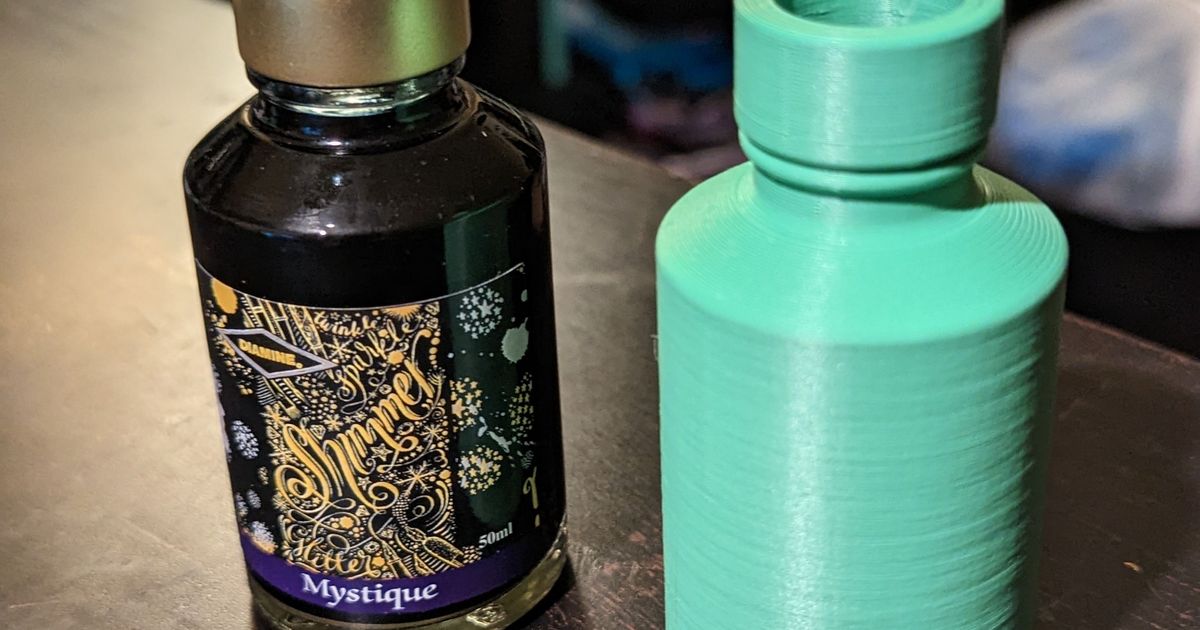 Diamine 50ml Bottle Fountain Pen Holder by GentlePersuAZN Download