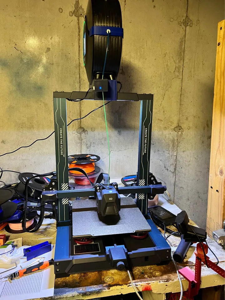 I made a mount for the Sunlu S2 filament dryer and the Neptune 3 Pro. :  r/ElegooNeptune3