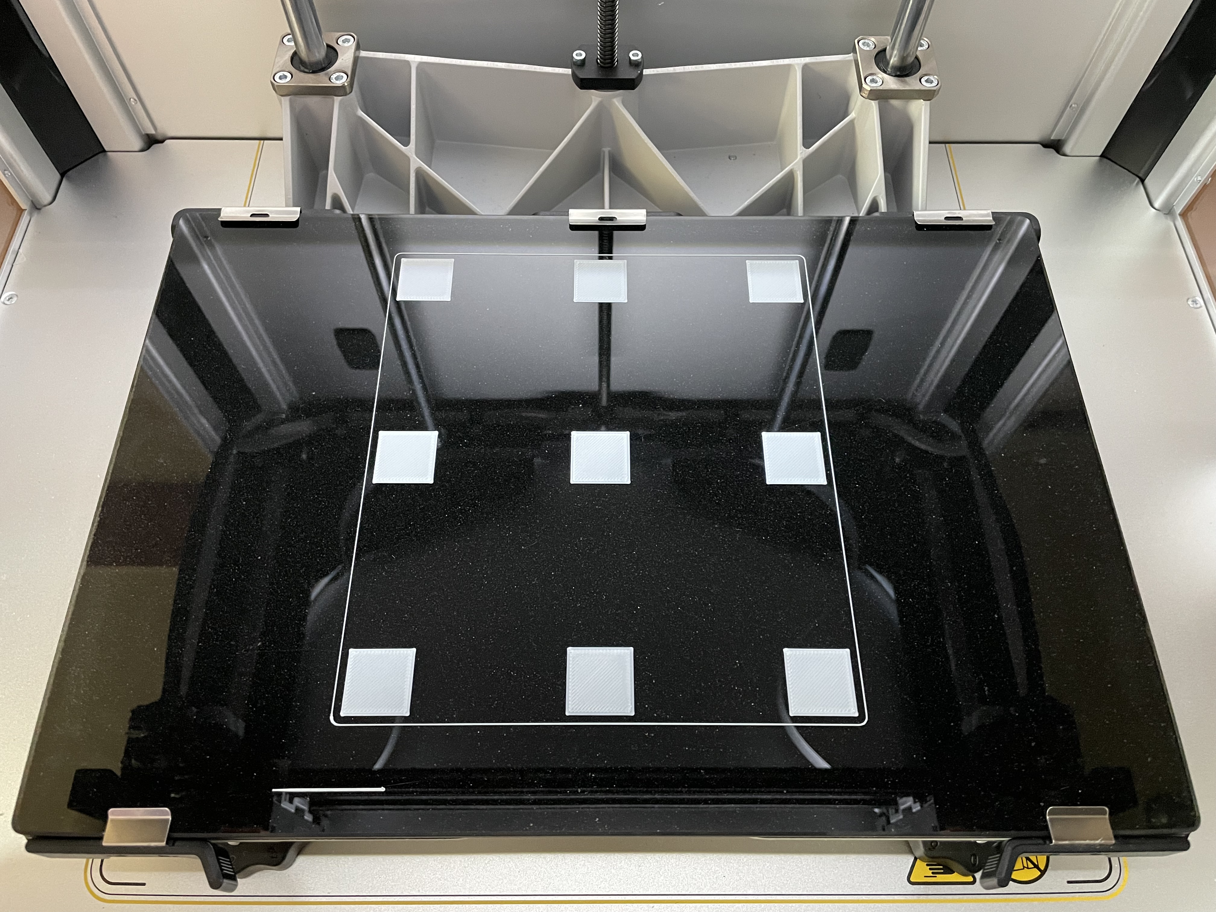 Snapmaker J1 bed-leveling patterns