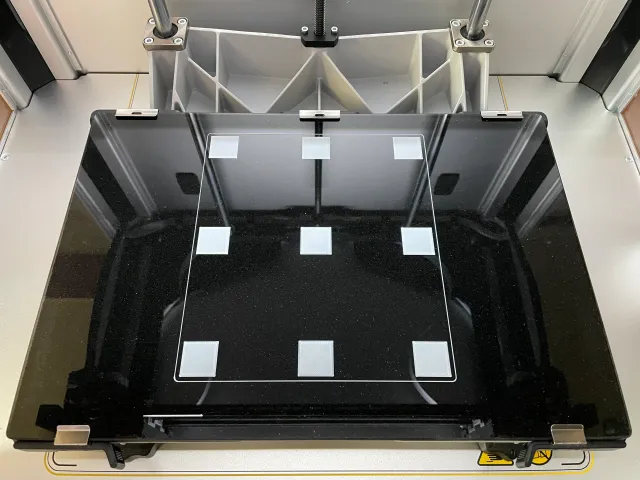 Snapmaker J1 bed-leveling patterns