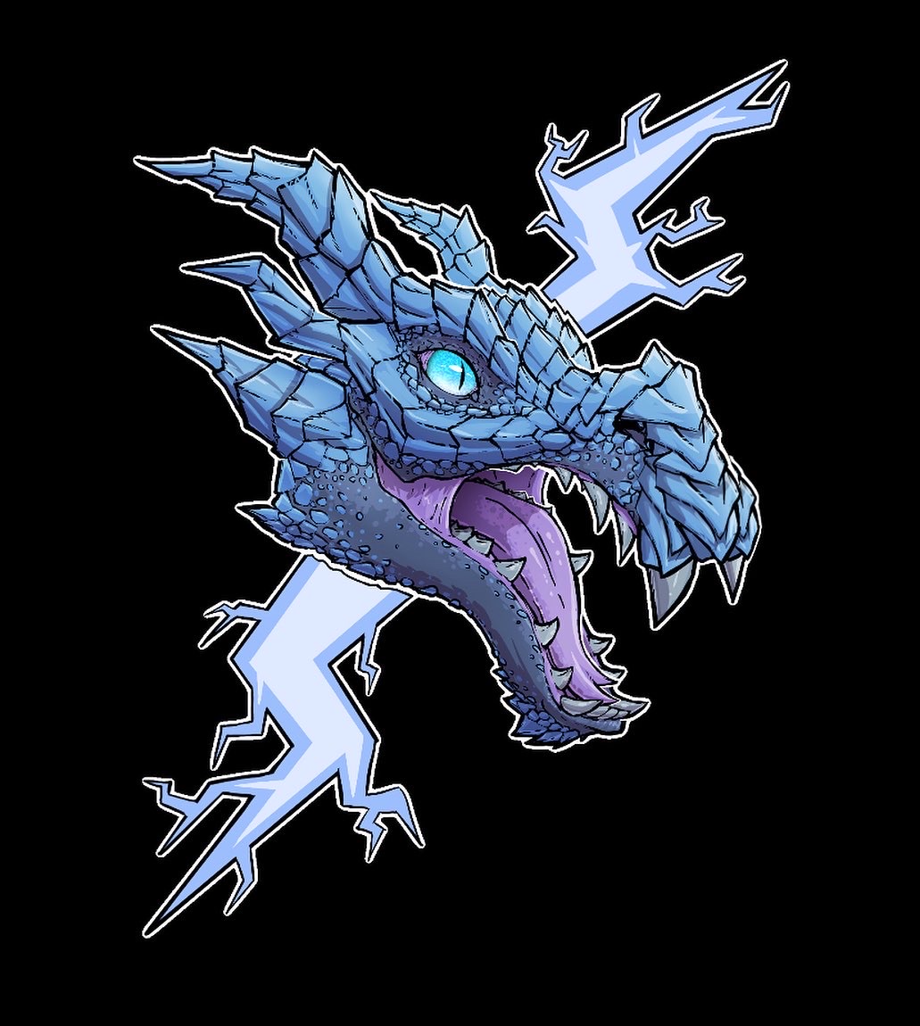 Krieger The Lightning Dragon by Draft Horse Download free STL model