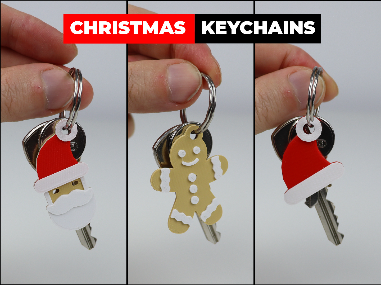 CHRISTMAS KEYCHAINS