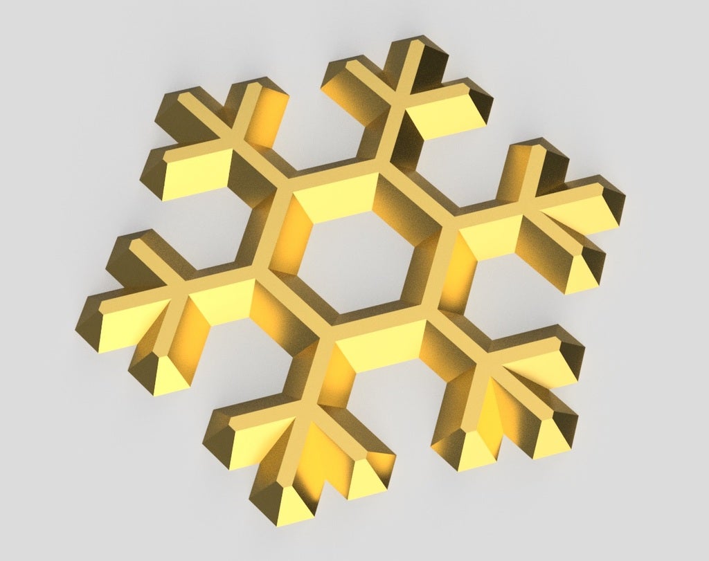 Snowflake by imakina | Download free STL model | Printables.com