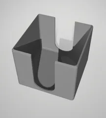 Cheese Slice Container for Fridge by TimW, Download free STL model