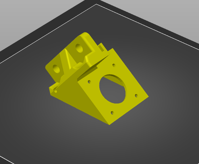 Ender 3 v2 Direct Extruder Mount