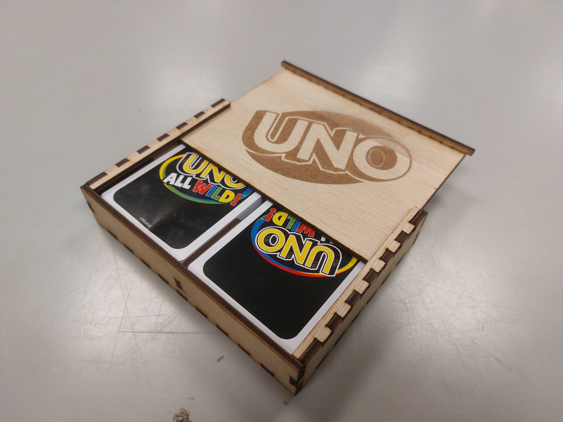 UNO Card Storage Box (Lasercut)