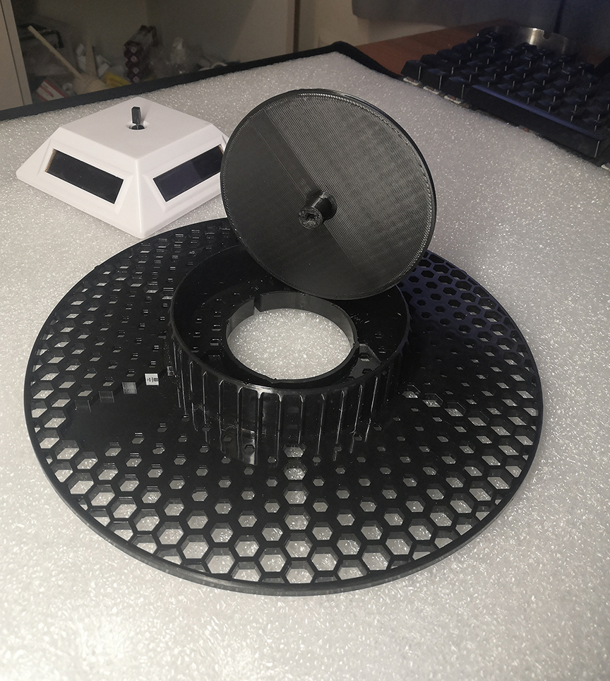 Prusament spool UV turntable adapter