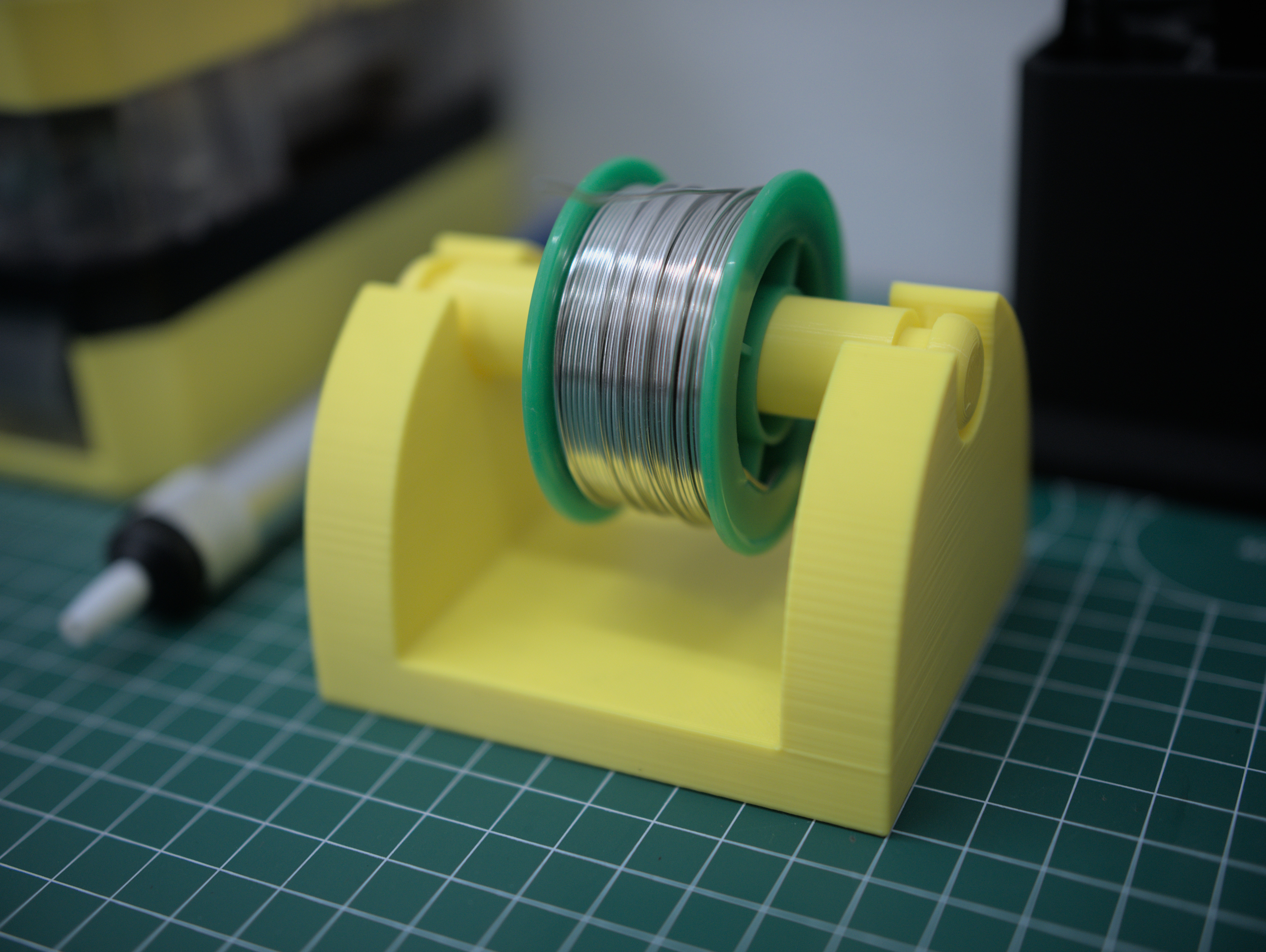 Solderspool-Holder