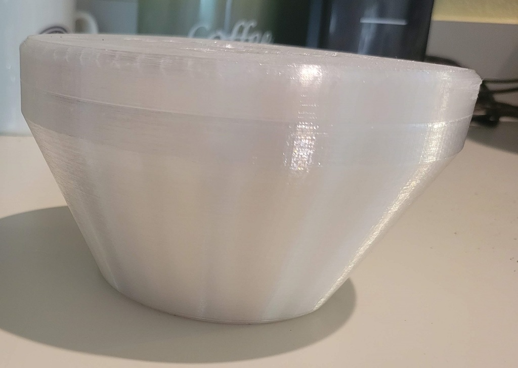 Miniatura 4 do modelo 3D Flat Bottom Coffee Filter Container