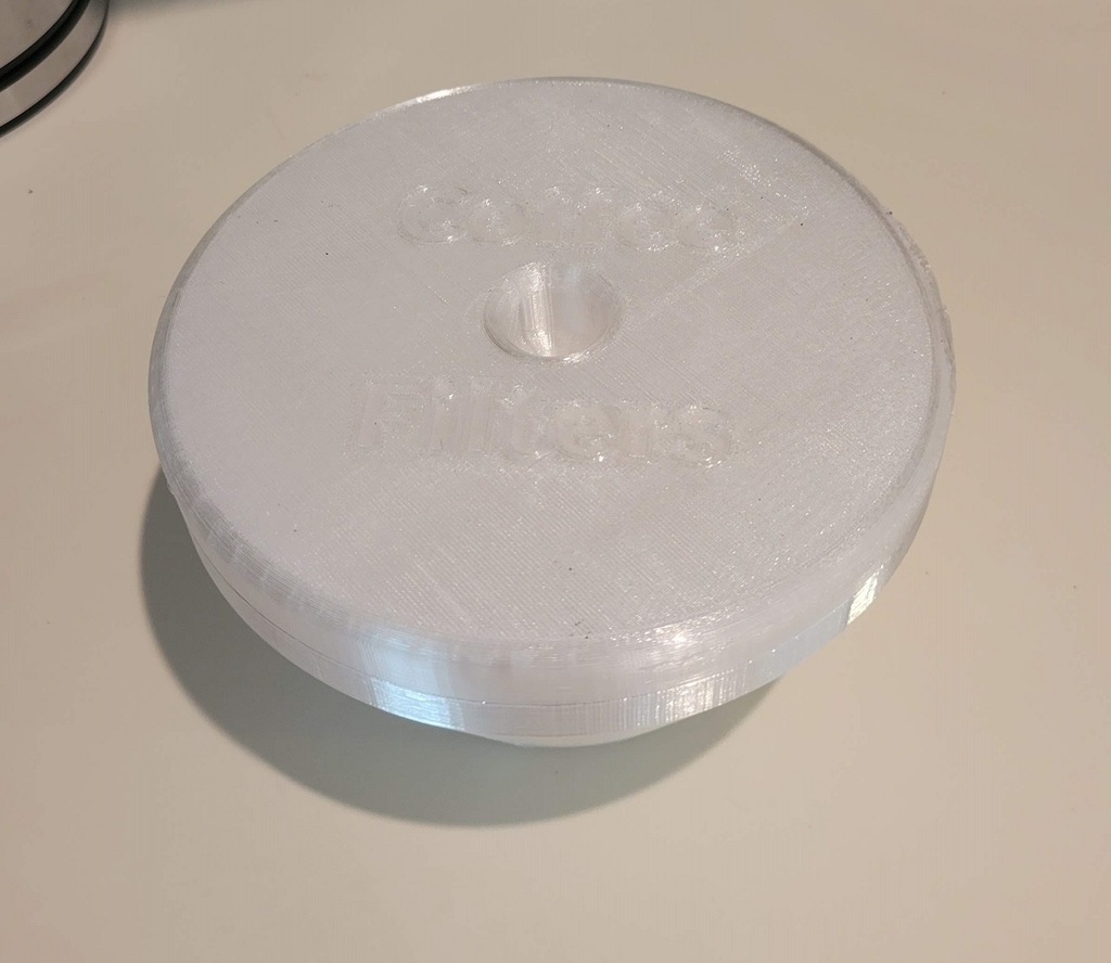 Miniatura 5 do modelo 3D Flat Bottom Coffee Filter Container