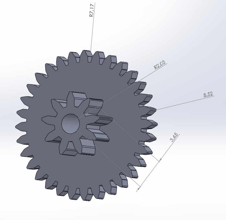 Land Buster 1:12 power steering part 32/9