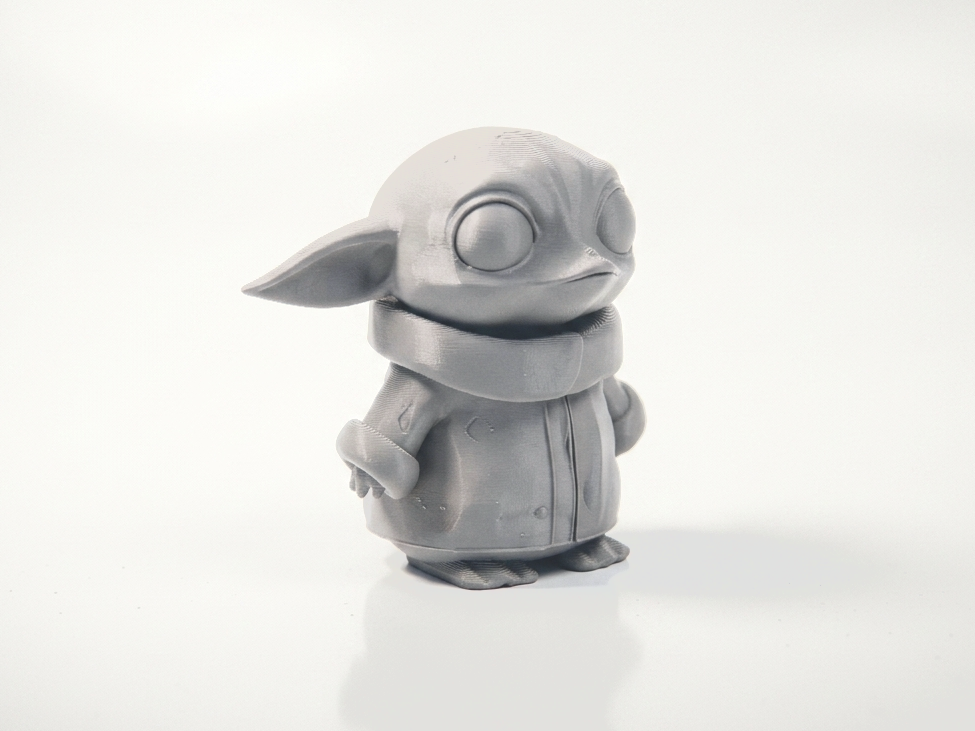 Chibi Grogu Figurine Star Wars Collectible 3D Printable