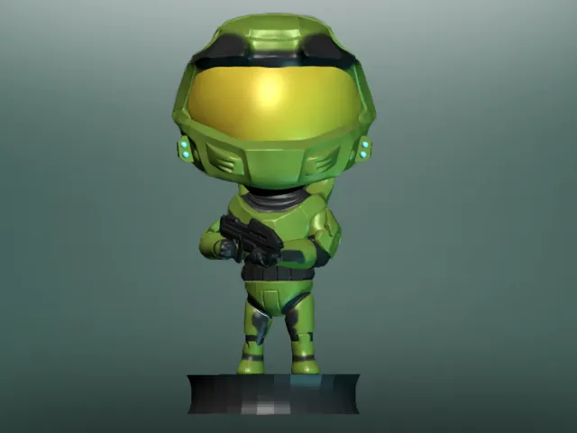 HALO DOUBLE BIT: MASTER CHIEF