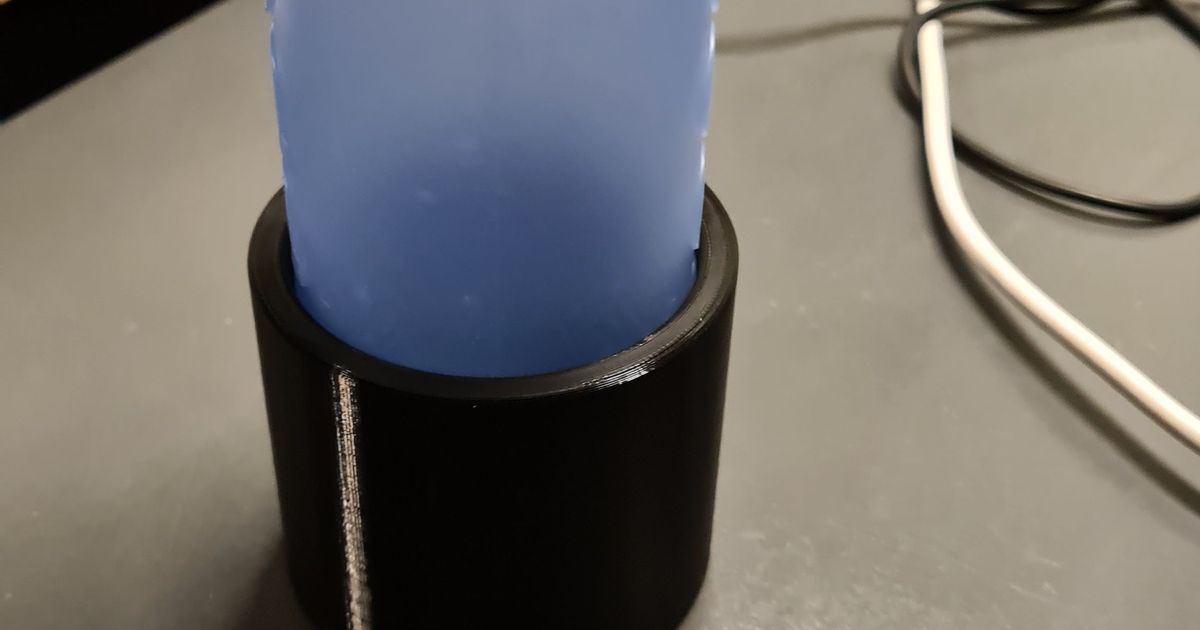 Dopper flask stabilizer by gizmofactory Download free STL model