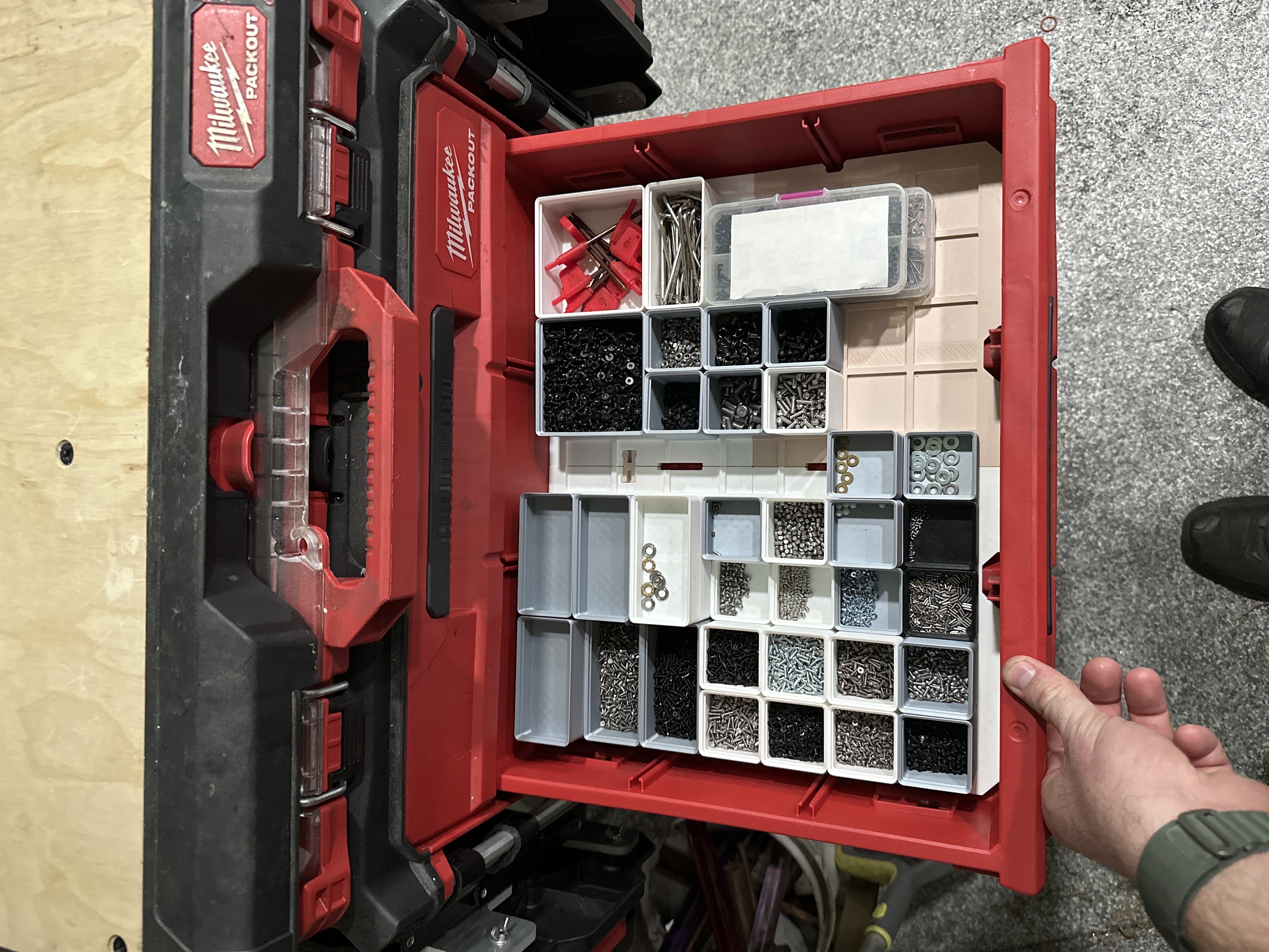 Packout 3 Drawer Gridfinity System