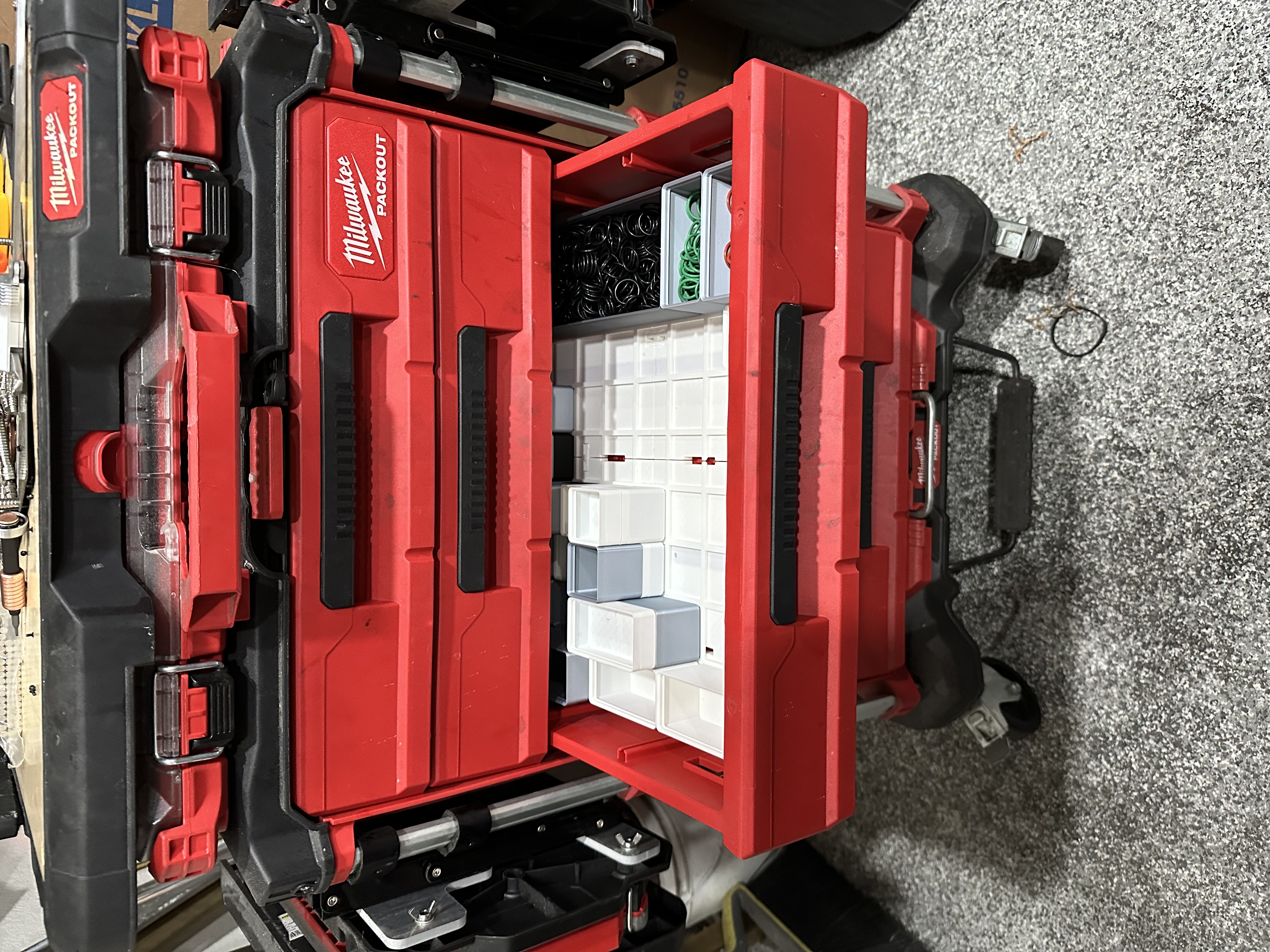 Miniatura 2 do modelo 3D Packout 3 Drawer Gridfinity System