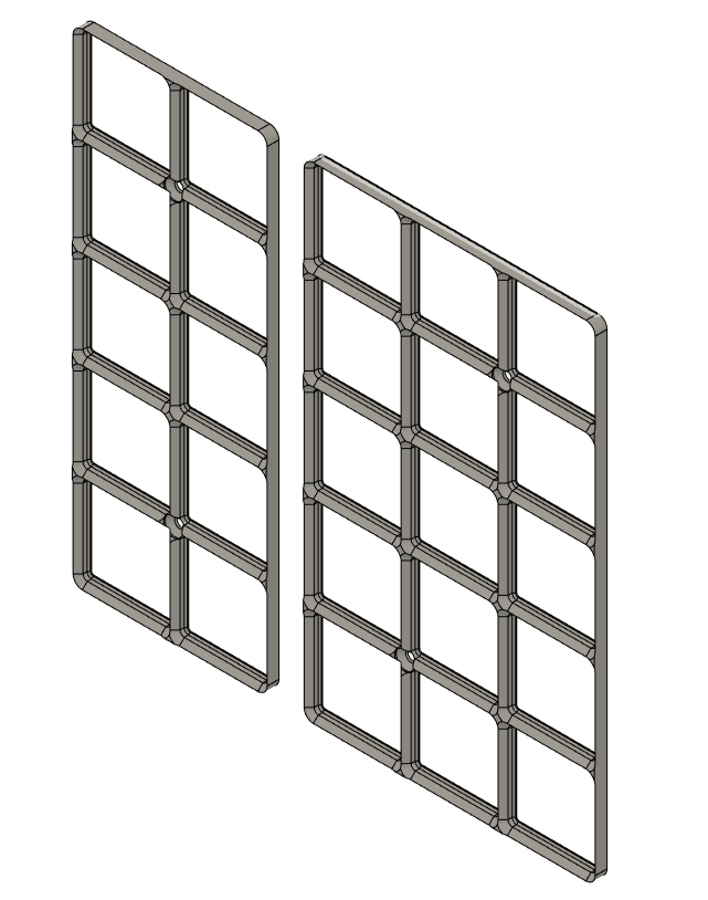 Screw Mounted Gridfinity Baseplates