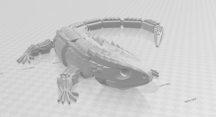 Red Eye Crocodile Skink - Reinforced Leg Joints