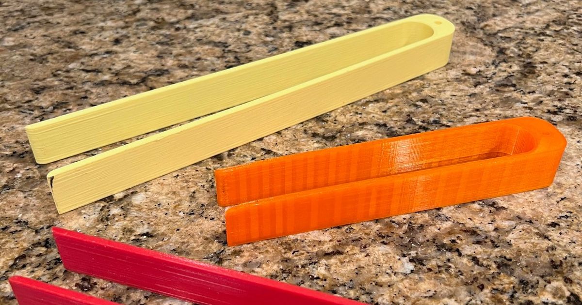 Toaster Tongs by QuadView Download free STL model