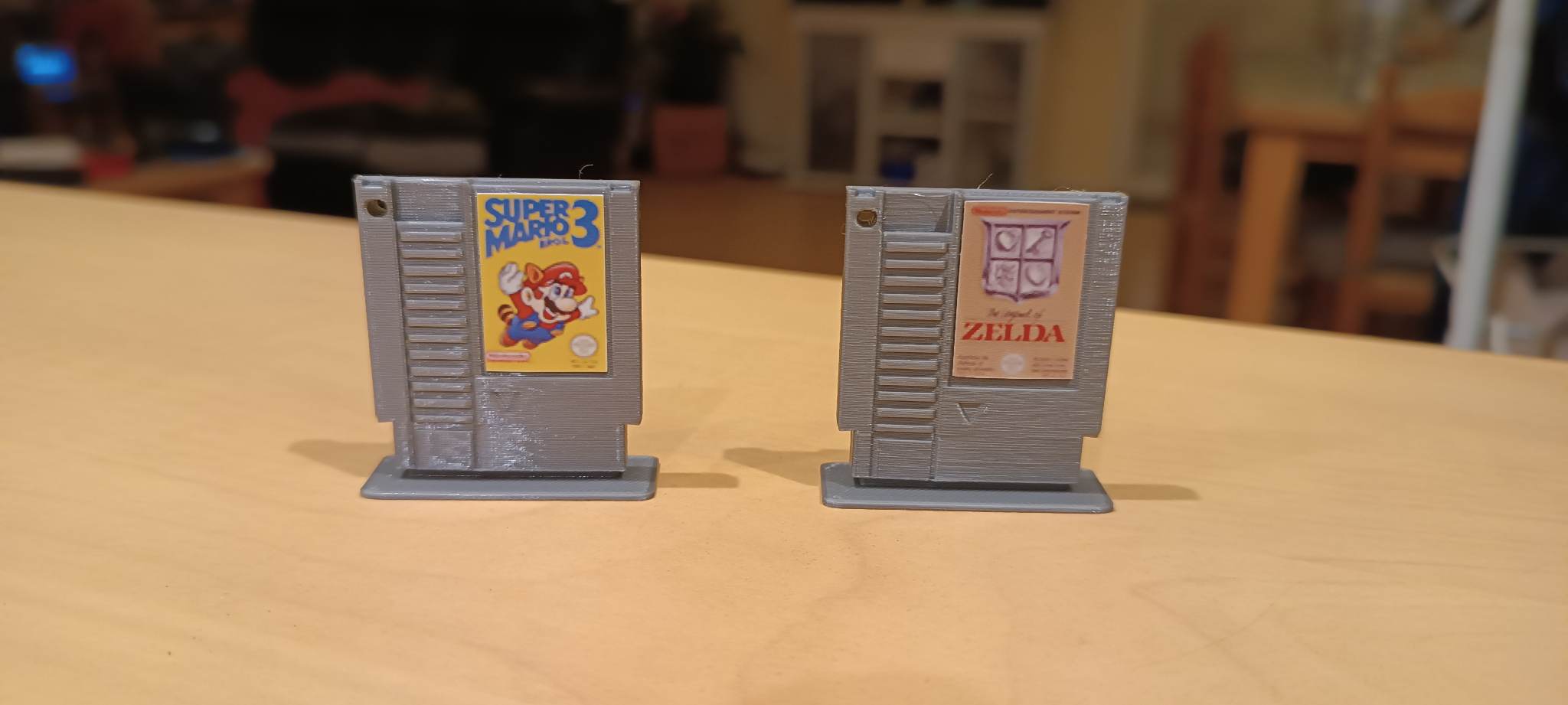 Support for NES card keychain