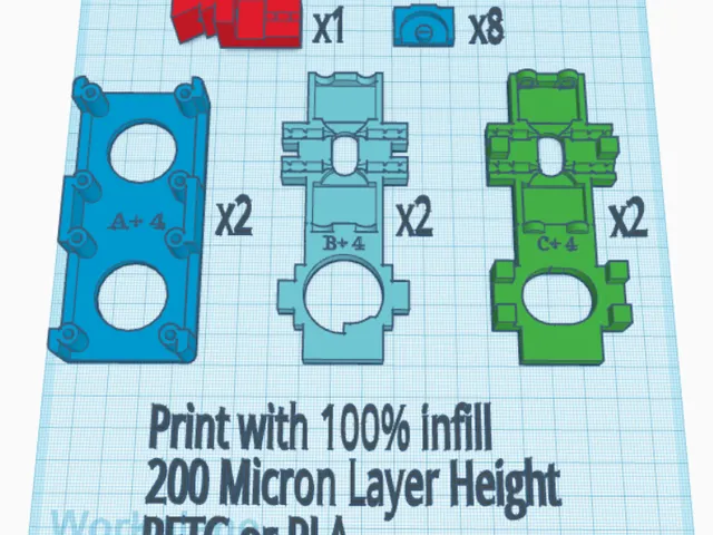 3DChameleon Mk4 Upgrade Parts with PTFE Grip