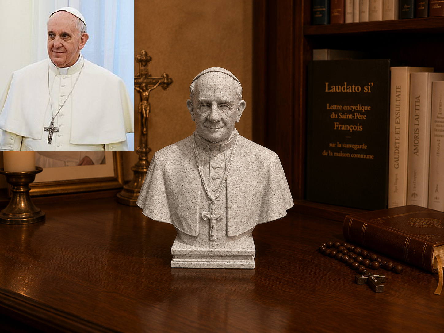 Pope Francis (Jorge Mario Bergoglio) – Bust