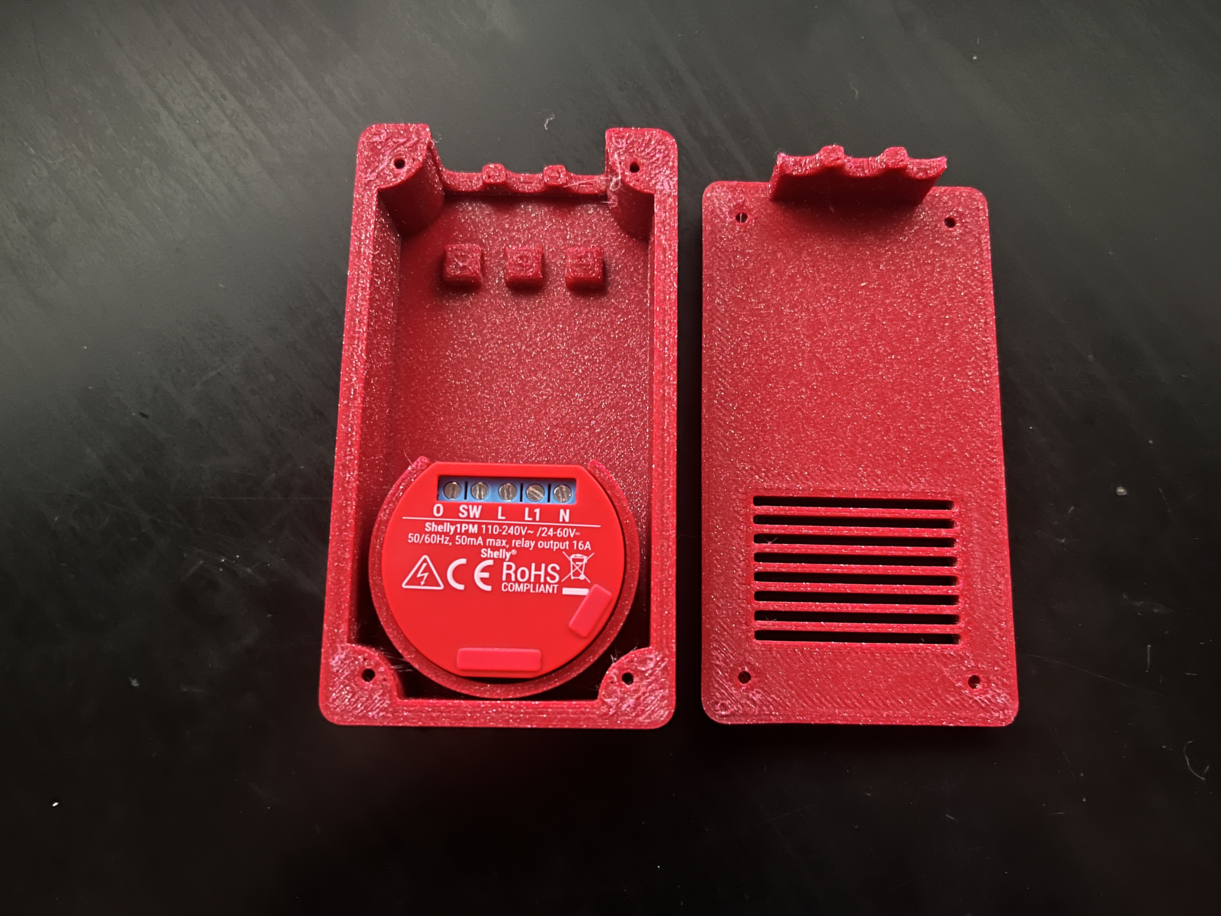 Shelly 1PM 3-wire Box