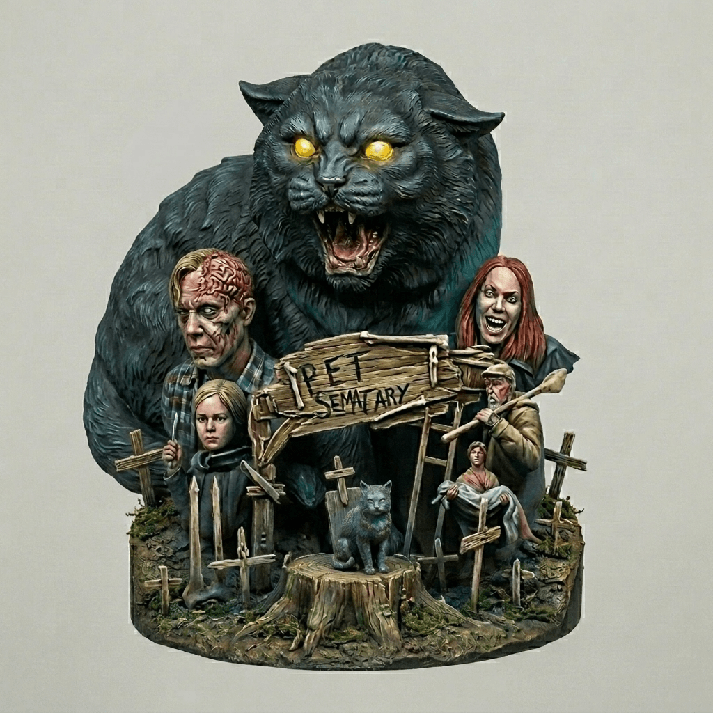 Pet Semetary - Pet Semetary Scene Collage - 1989