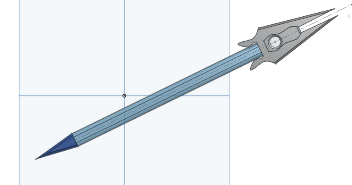 Double Pronged Spear by Nathan S Download free STL model Printables com Double Pronged Spear by Nathan S Download free STL model Printables com