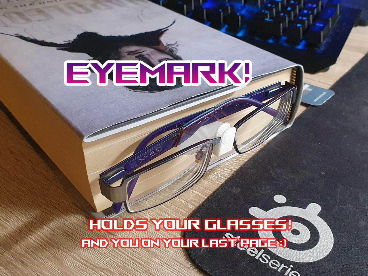Eyemark Bookmark and a Eyeglass holder in one by mAtoOo Download