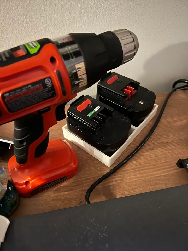 drill battery stand Black Decker HPB12 by Kenneth Hsu Download