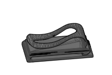 Car Visor Glasses Clip by Nopety | Download free STL model | Printables.com