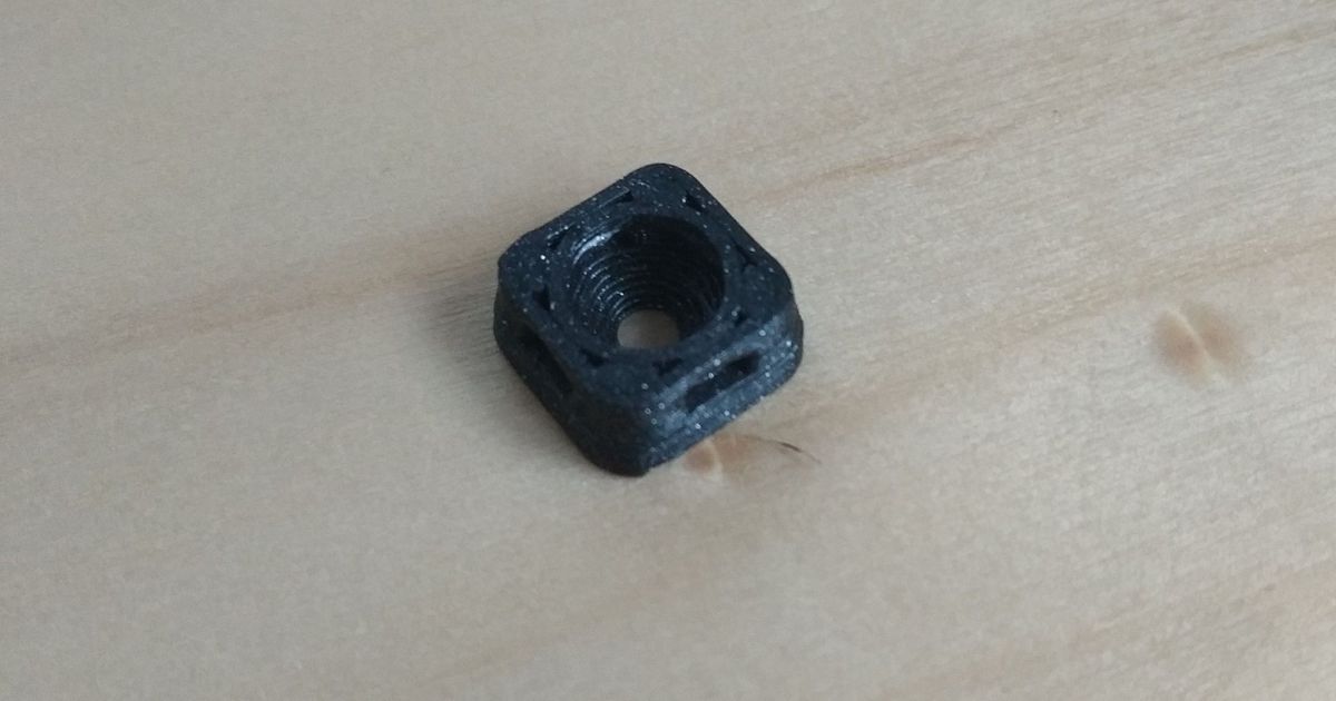 Minimalistic 2.5mm zip tie screw mount by Iluvatar_Bzh Download free