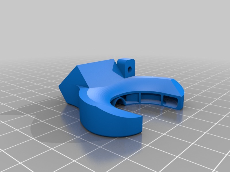 Prusa Mk3 fan duct (Includes double mount adaptor) by Martin_au ...