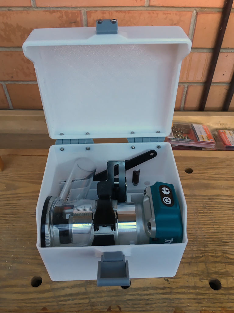 Tool box for a Makita Router (DRT 50Z) by Martin_au | Download free STL ...