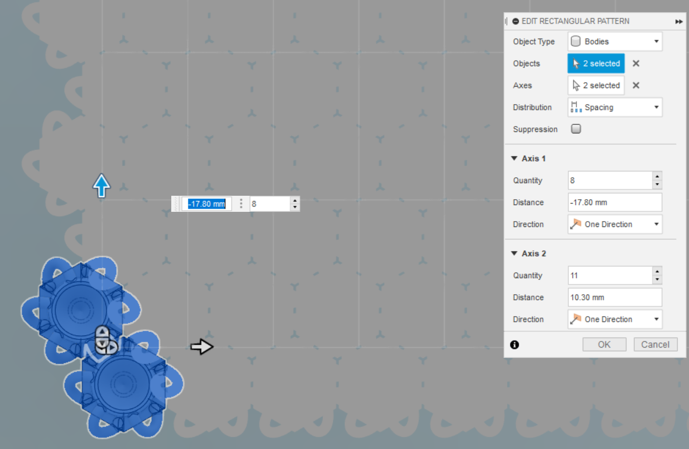 Miniatura 4 do modelo 3D Hexagonal NASA chainmail with STEP model
