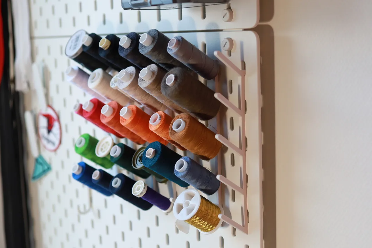 IKEA Skådis Sewing Thread Spool Holder by ftoerring, Download free STL  model