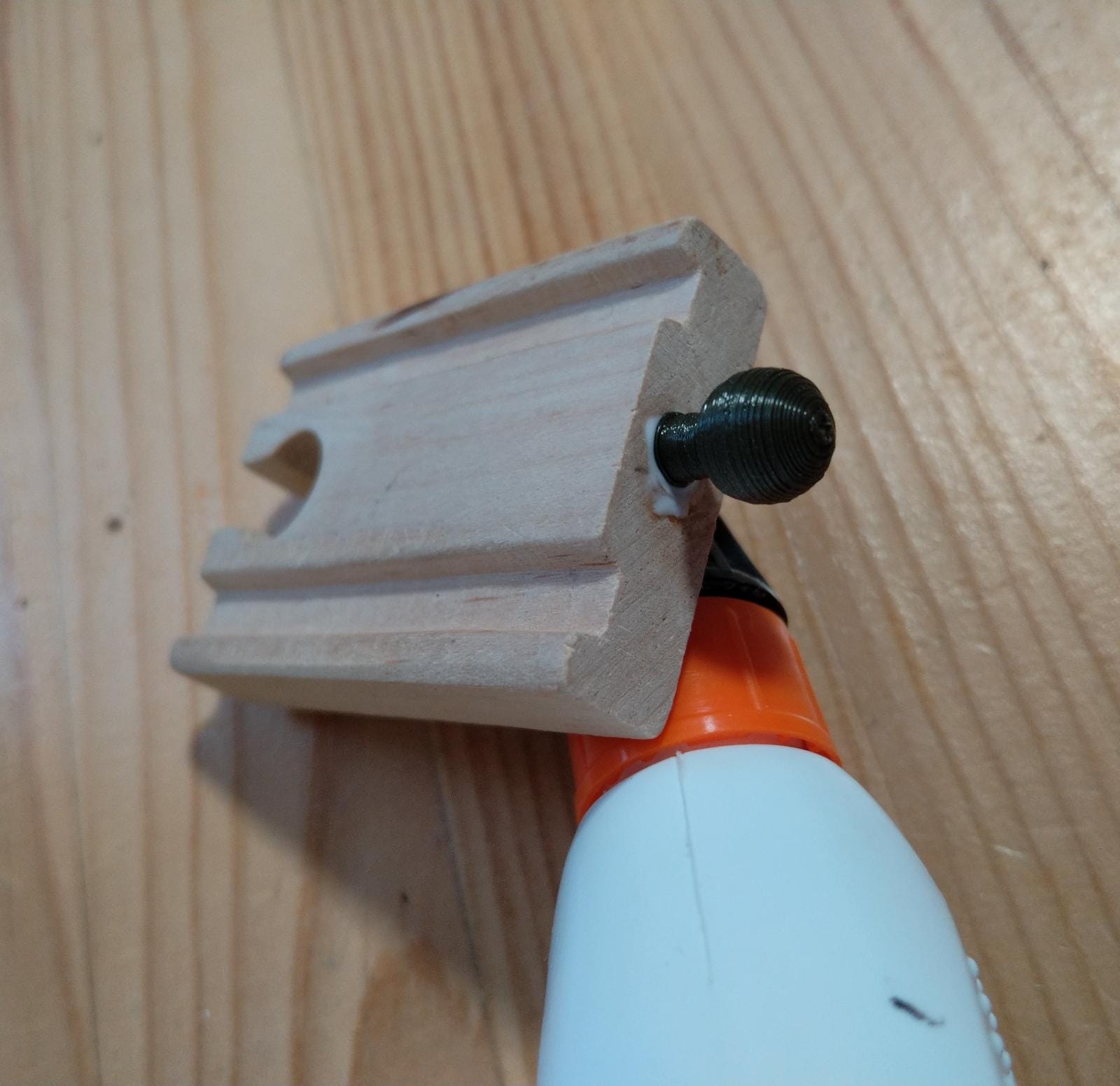 Wooden Train Pin for 5mm holes