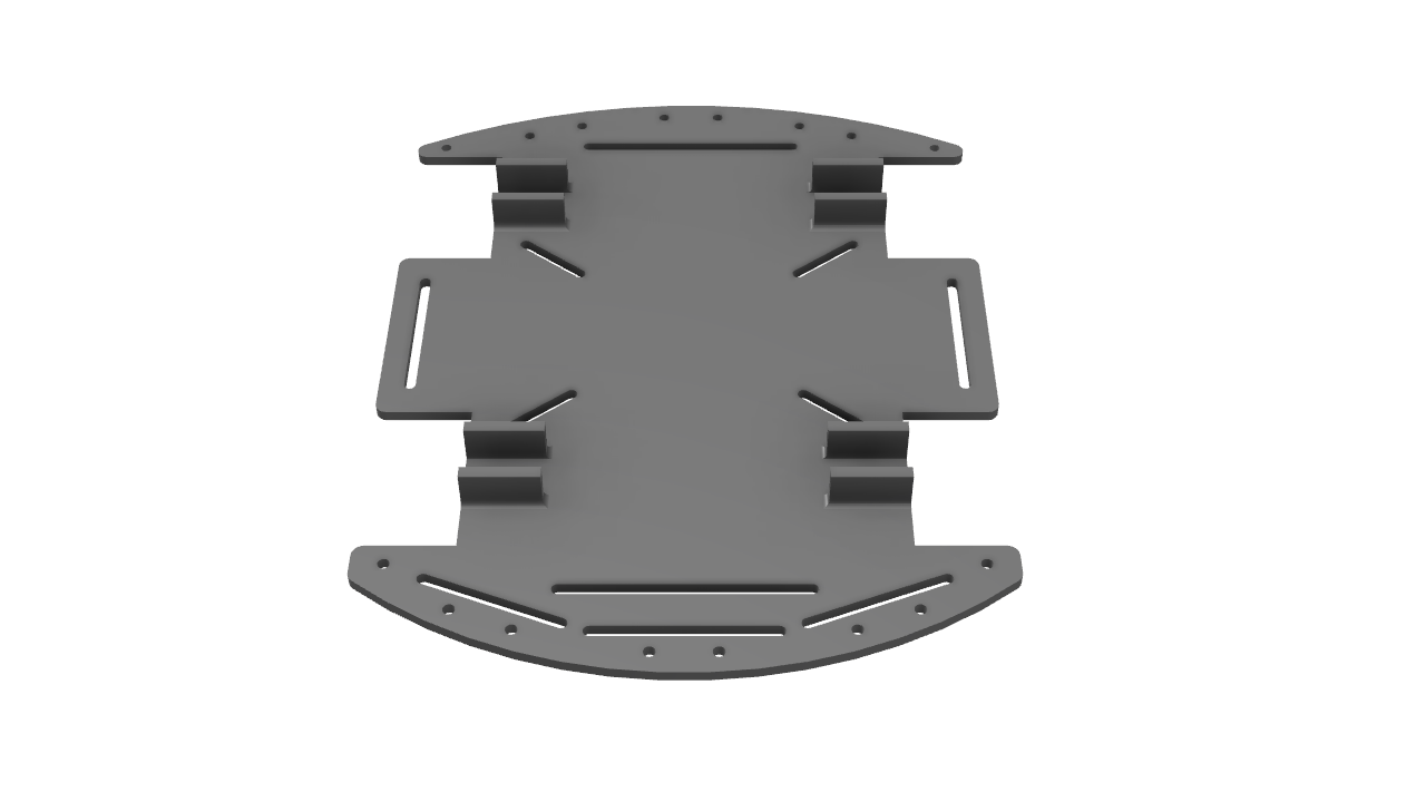 Robot chassis by lmj download free stl model printables