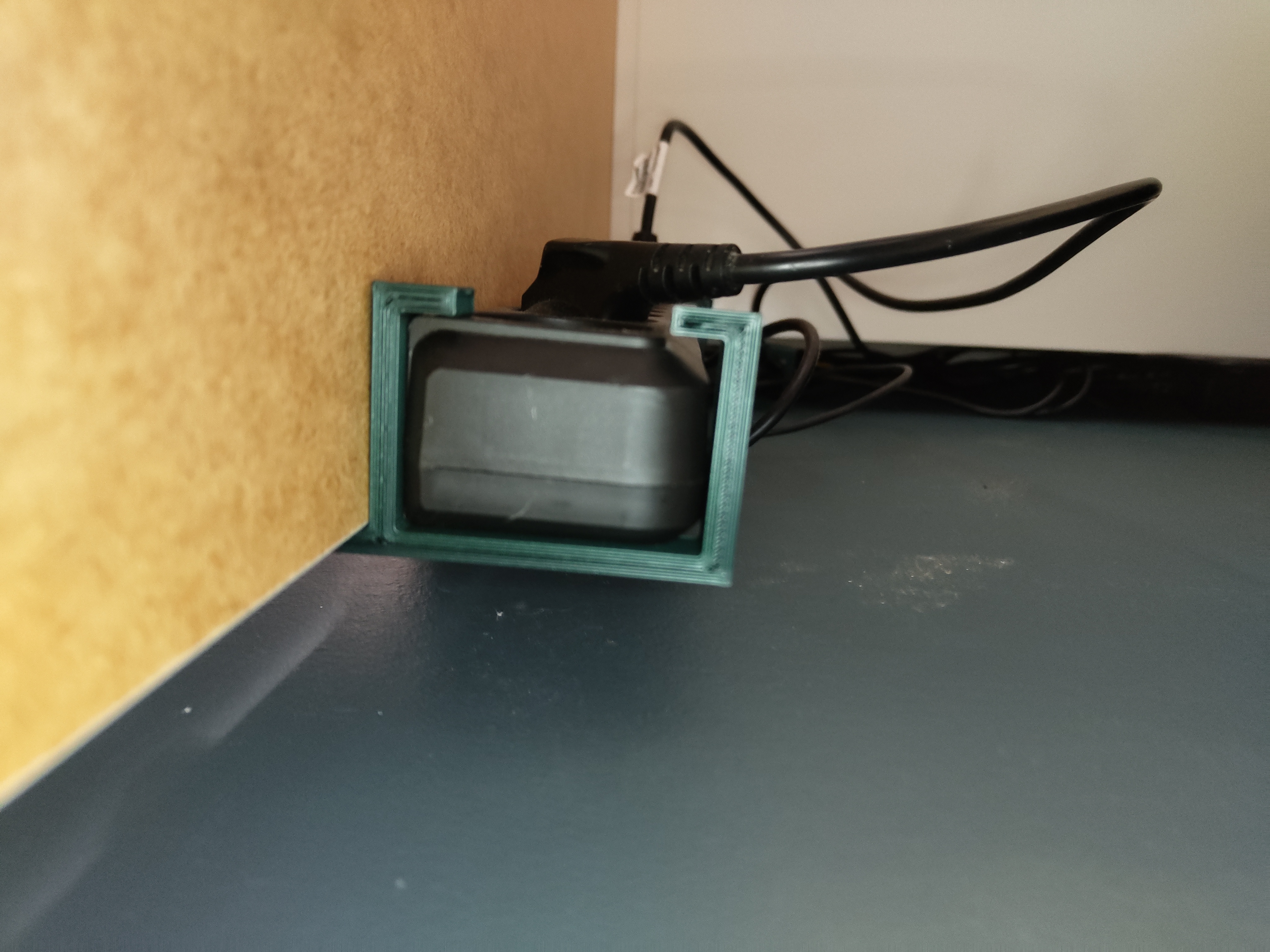 Powerbrick holder for Alex desk