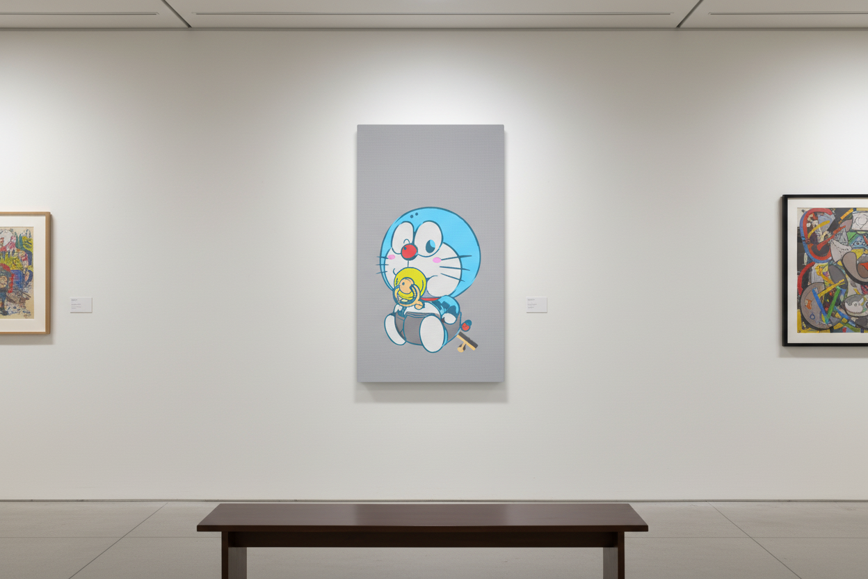 Baby Doraemon 2D Plates