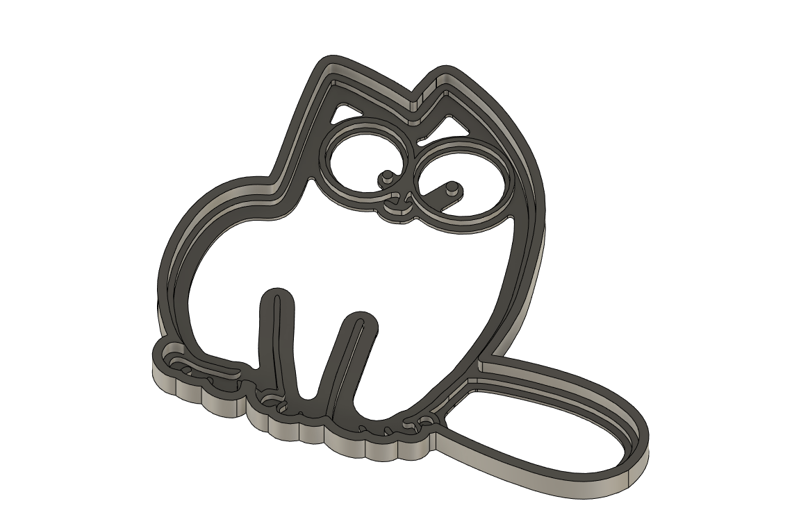 Simon's cat cookie cutter