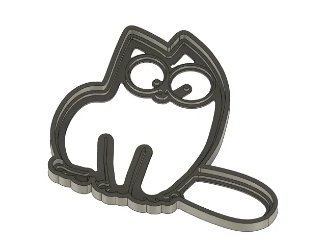Simon's cat cookie cutter