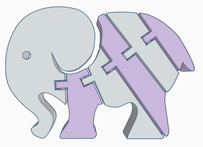 Flexi elefant
