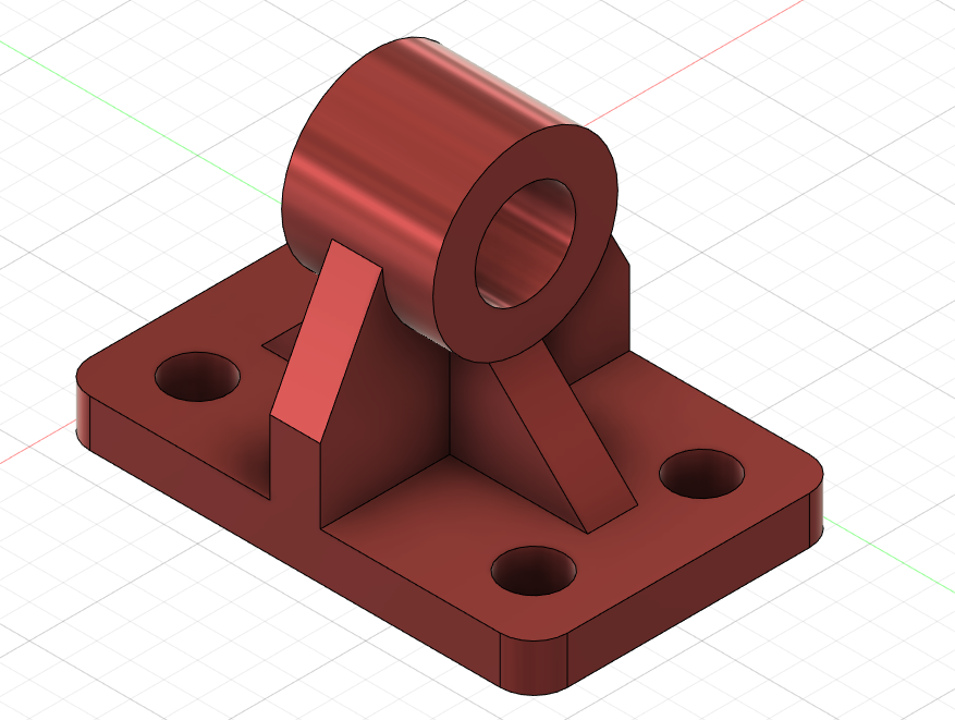 Tube holder -  30 mm diameter