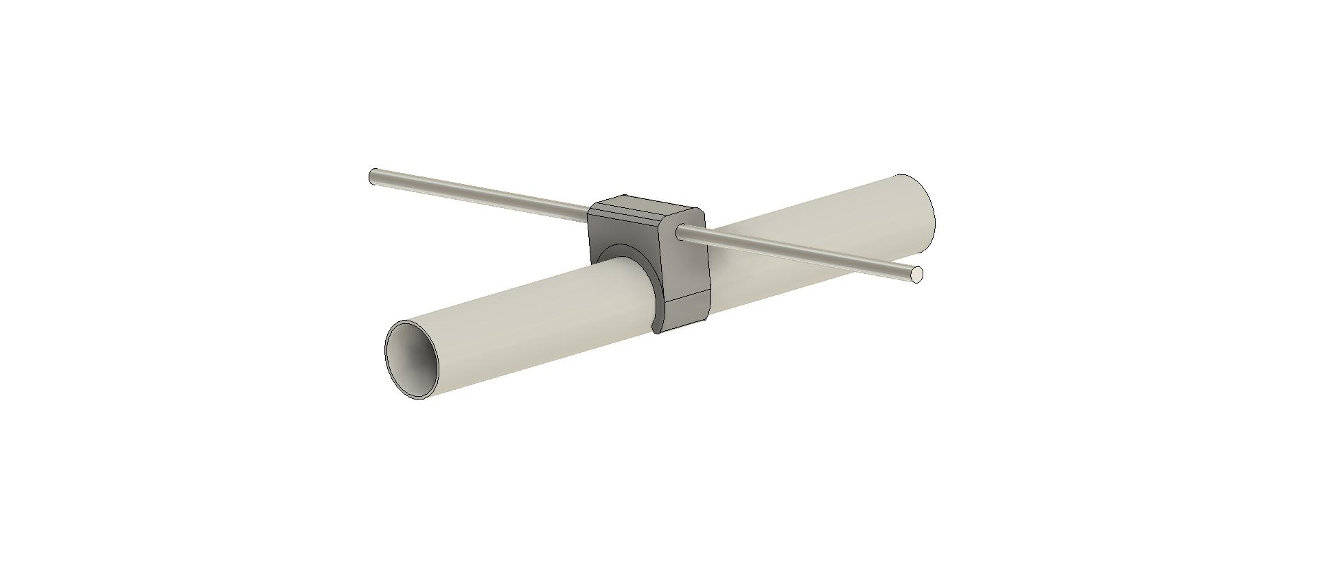 Clamps for VHF/UHF ANTENNA PVC BOOM